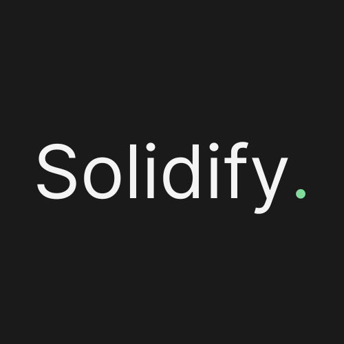 Solidify icon